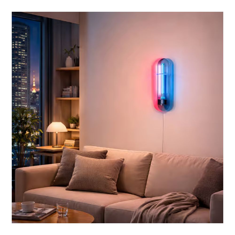 Andy, Applique Rose / Bleu, Elements lighting