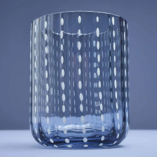 Dotty Bleu, Set de 6 Verres, Werns