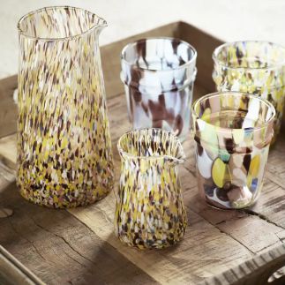 Multicolore, Set de 6 Verres, Madam Stoltz