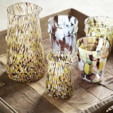 Multicolore, Set de 6 Verres, Madam Stoltz