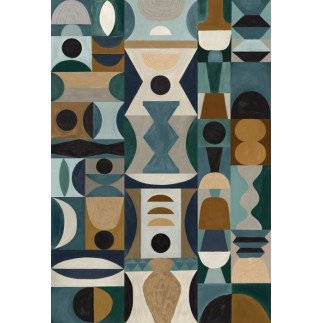 Modeling, panoramic wallpaper, Casamance