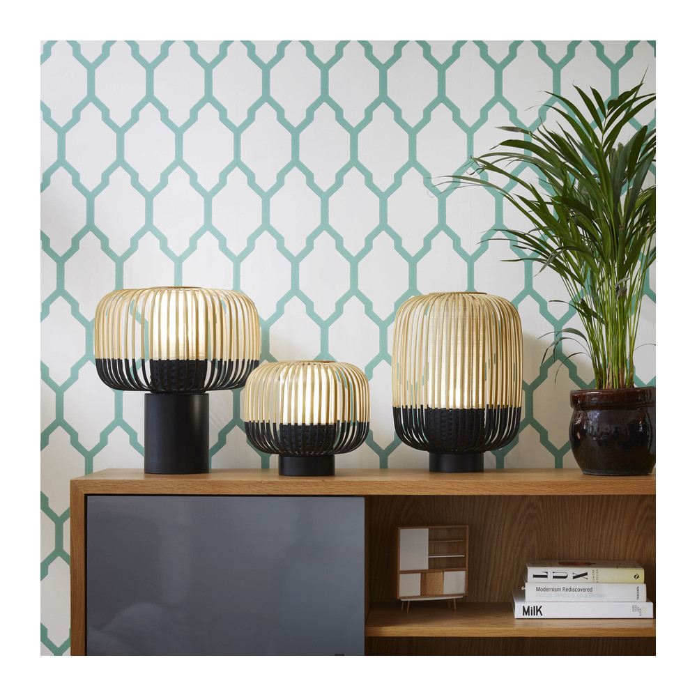 Lampe bamboo light 40cm Noir, Forestier Lampe bamboo light 40cm Noir, Forestier