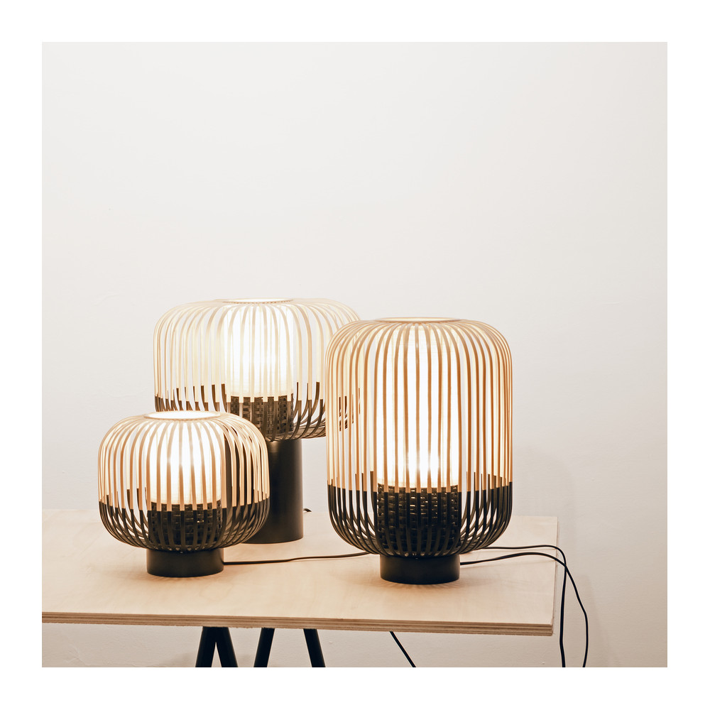 Lampe bamboo light 40cm Noir, Forestier Lampe bamboo light 40cm Noir, Forestier
