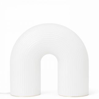 Moon, Lampe de table en terre cuite